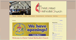 Desktop Screenshot of christumc-charlotte.org